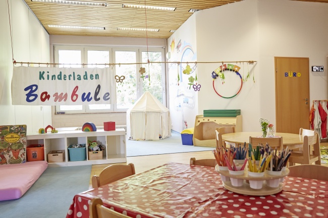 Blick in den Gruppenraum